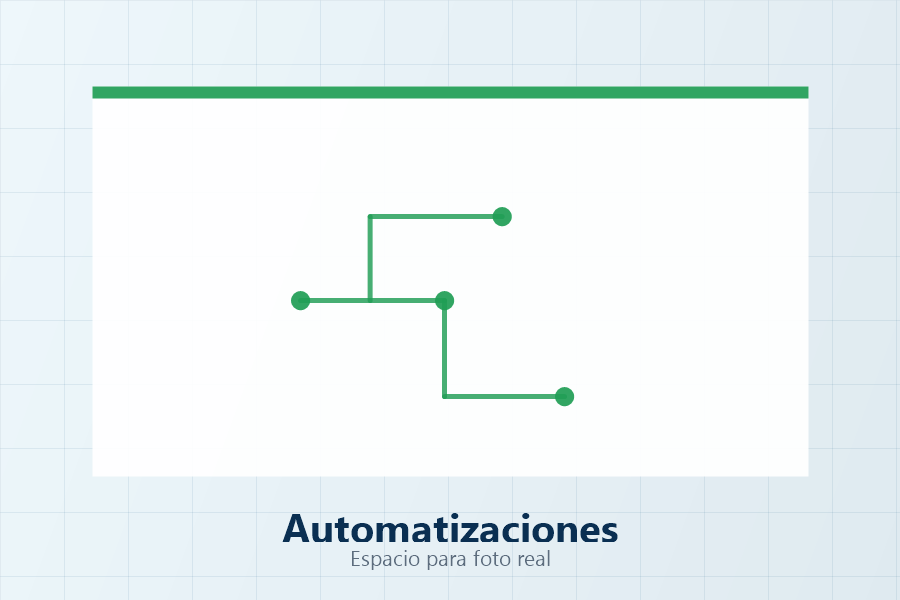 Marcador visual para automatizaciones personalizadas