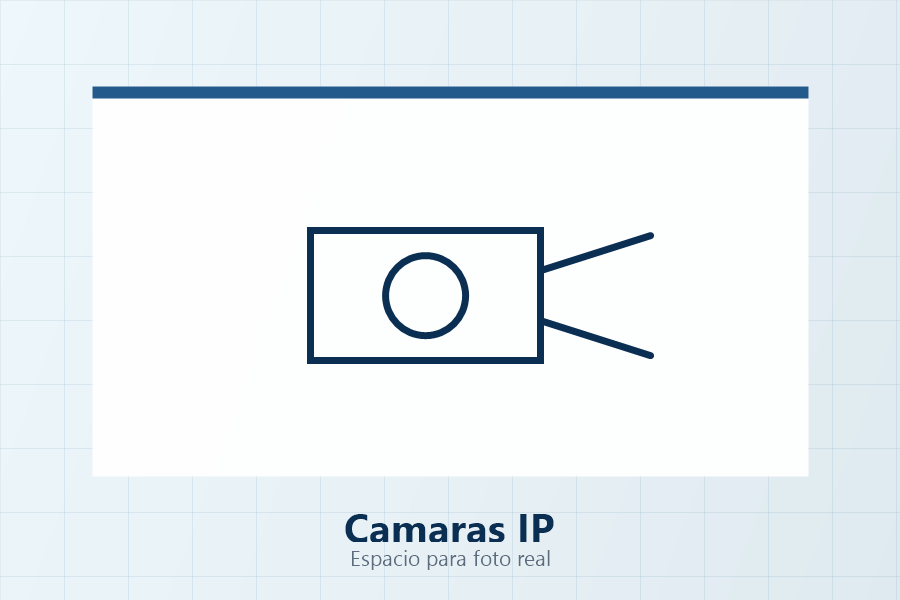 Marcador visual para instalación de cámaras IP