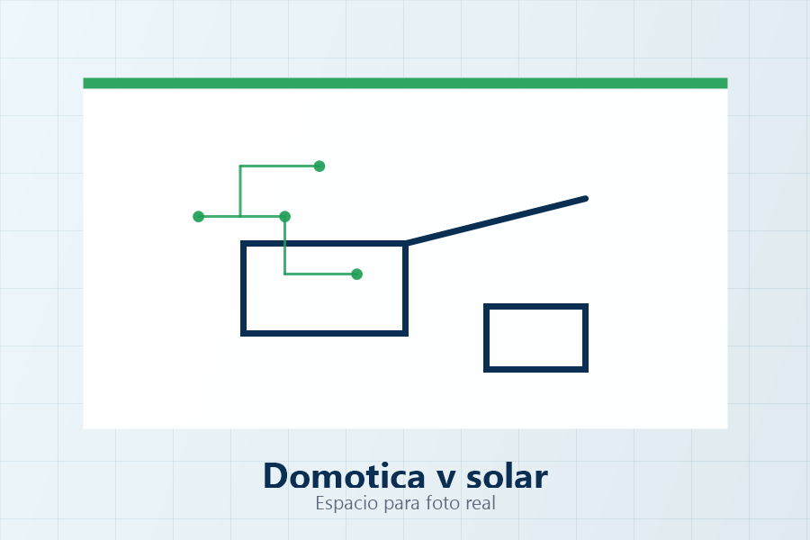 Marcador visual para domótica y energía solar
